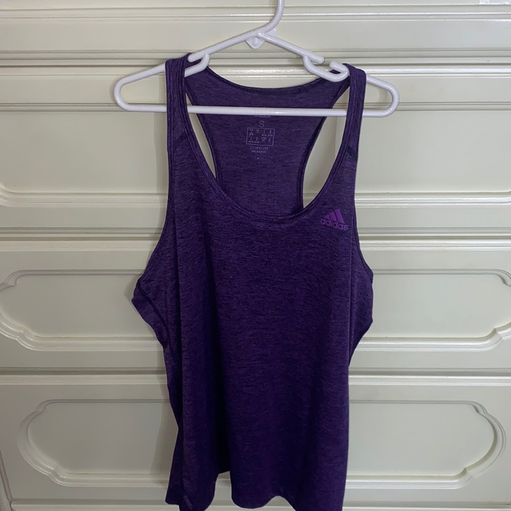 Adidas Purple Workout Tank